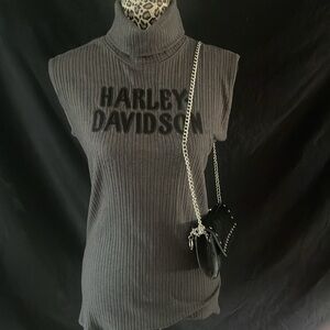 Harley Davidson turtleneck sweater